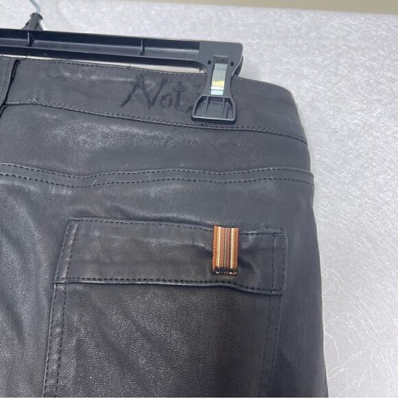 Notify Leather Zip Moto Skinny Pants 29 - Picture 5 of 6